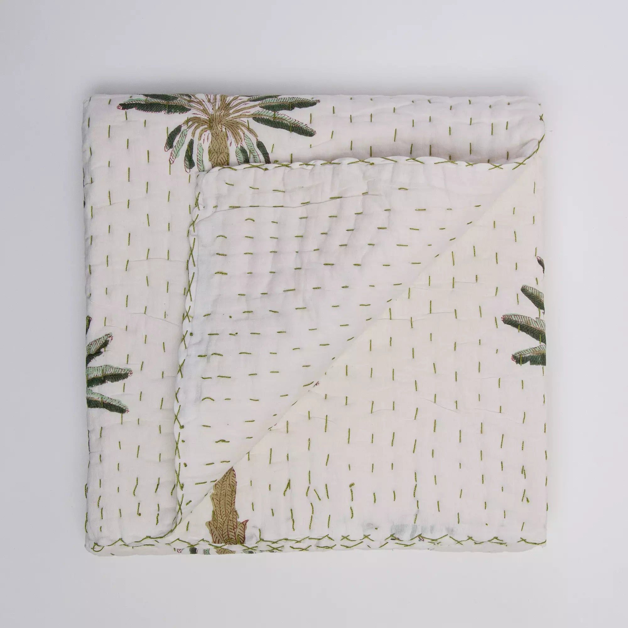 Softest Pure Cotton Kantha Baby Baby Blankets 106